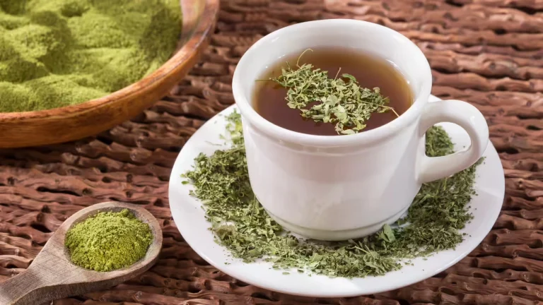 moringa leaf tea