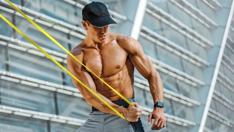 resistance band chest exercises
