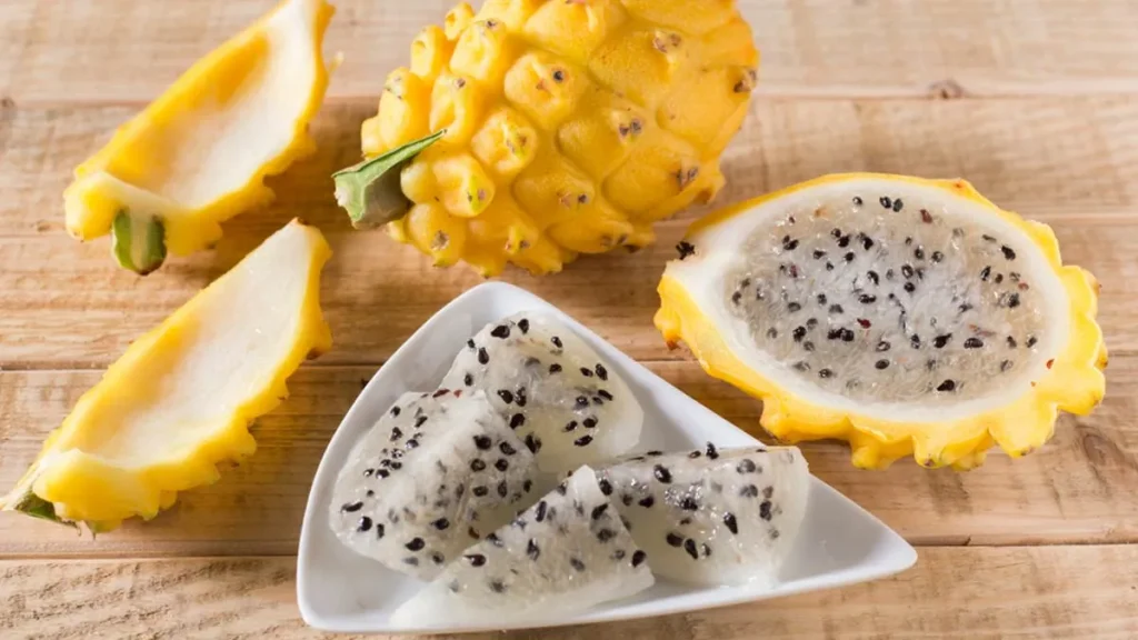 yellow dragon fruit