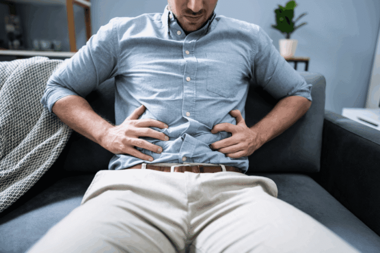 upper right intestinal pain​