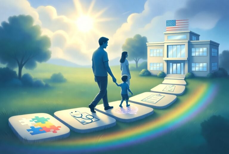 autism diagnosis process USA